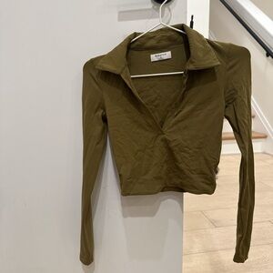 Babaton Khaki Blouse